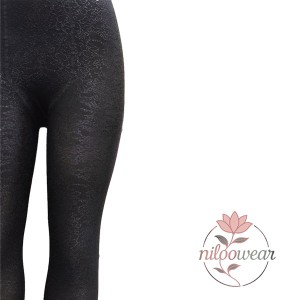 جوراب شلواری طرح برجسته سنتی (09611)