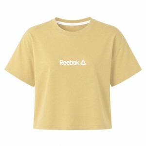 کراپ آستین کوتاه طرح Reebok
