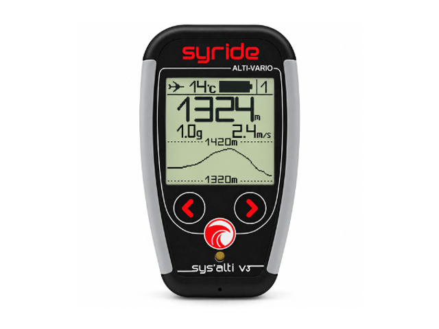 Syride Alti V3 – واریومتر و ارتفاع‌سنج پاراگلایدر