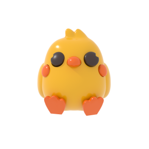 آویز جوجه زرد