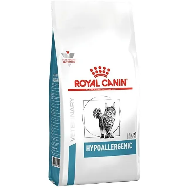 غذای خشک گربه ضد حساسیت رویال کنین Royal Canin Veterinary Diet Hypoallergenic Cat Food