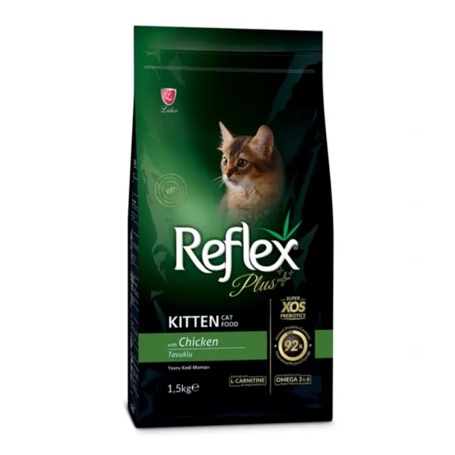 غذای خشک بچه گربه رفلکس پلاس با طعم مرغ Reflex Plus Kitten Food With Chicken