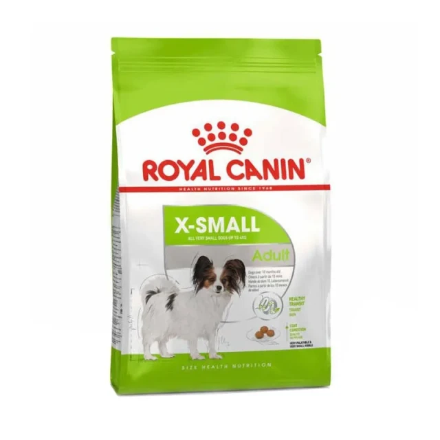 غذای خشک سگ بالغ نژاد خیلی کوچک رویال کنین X-Small Adult Royal Canin