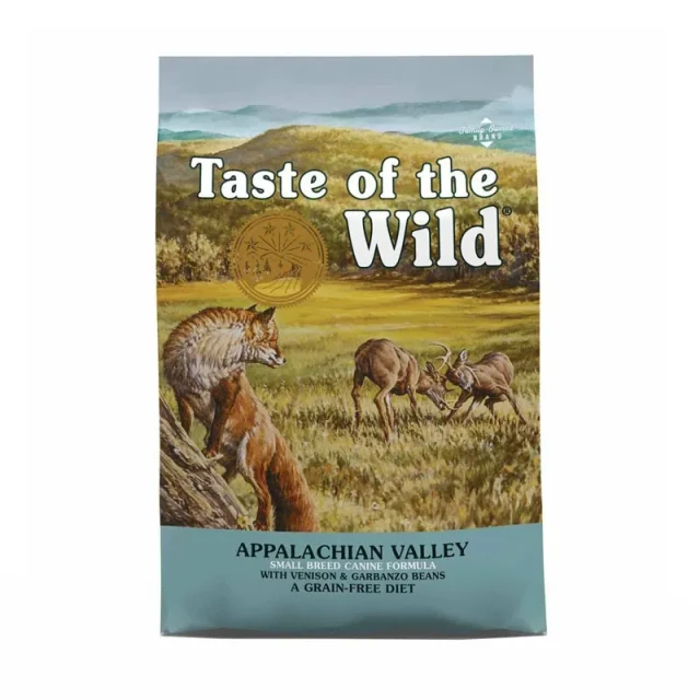 غذای خشک سگ بالغ نژاد کوچک تیست آف د وایلد Appalachian Valley با گوزن و نخود Taste of the Wild