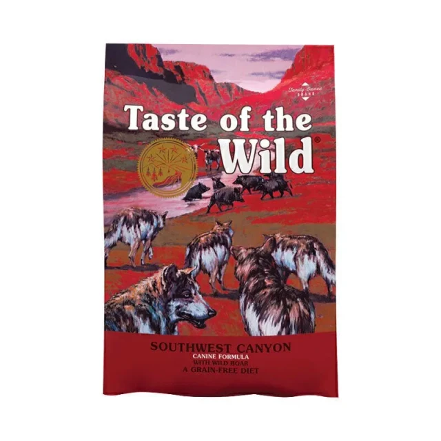 غذای خشک سگ تیست آف د وایلد Southwest Canyon با گوشت گراز وحشی Taste of the Wild