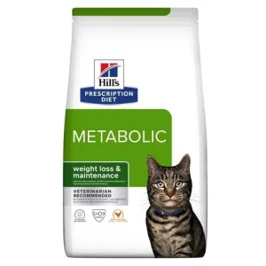 غذای خشک گربه بالغ هیلز متابولیک برای کاهش و کنترل وزن Hill’s Prescription Diet Metabolic
