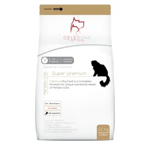 غذای خشک گربه پرشین سلبن سوپر پریمیوم Celebone Persian Cat Super Premium
