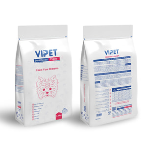 غذای خشک توله سگ نژاد کوچک وی پت  Vipet Small Breed Puppy