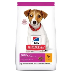 غذای خشک توله سگ نژاد کوچک هیلز با مرغ Hill’s Science Plan Puppy Small & Mini Chicken