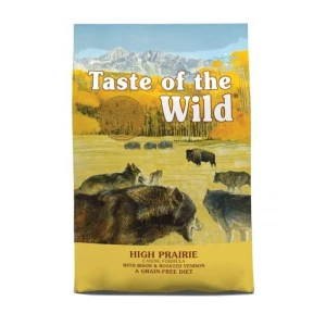غذای خشک سگ بالغ تیست آف د وایلد High Prairie با بایسون و گوزن بریان Taste of the Wild