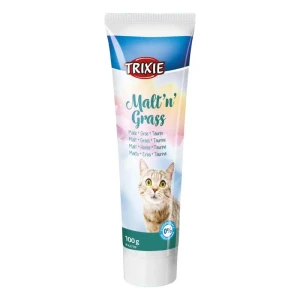 خمیر مالت و علف گربه تریکسی ضد گلوله مو  TRIXIE Malt’n’Grass Anti-Hairball Paste for Cats