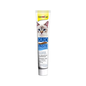 خمیر مولتی‌ویتامین گربه جیم‌کت با طعم ماهی تن و ۱۲ ویتامین GimCat Duo Paste Multi-Vitamin with Tuna & 12 Vitamins