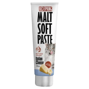 خمیر مالت ضد گلوله مویی گربه رداسپرینگ با طعم پنیر ایتالیایی RedSpring Malt Soft Paste Italian Cheese Anti-Hairball