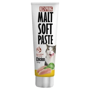خمیر مالت ضد گلوله مویی گربه رداسپرینگ با طعم مرغ RedSpring Malt Soft Paste Chicken Flavor Anti-Hairball