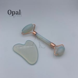 ست گواشا و ماساژور رولی-سنگ اپال