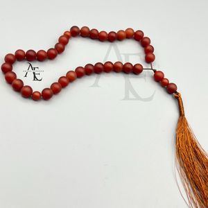 تسبیح عقیق مات