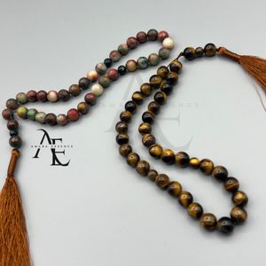 تسبیح با سنگ طبیعی 