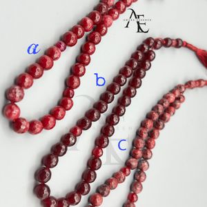 تسبیح عقیق یاقوتی
