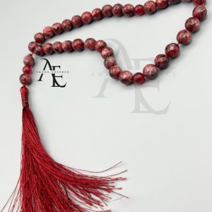 تسبیح عقیق یاقوتی