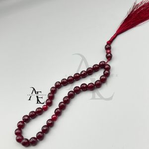 تسبیح عقیق یاقوتی