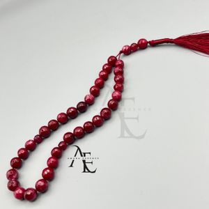 تسبیح عقیق یاقوتی