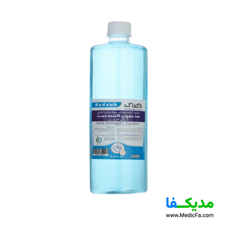 محلول الکلی ضدعفونی کننده کداک حجم 750 میلی لیتر