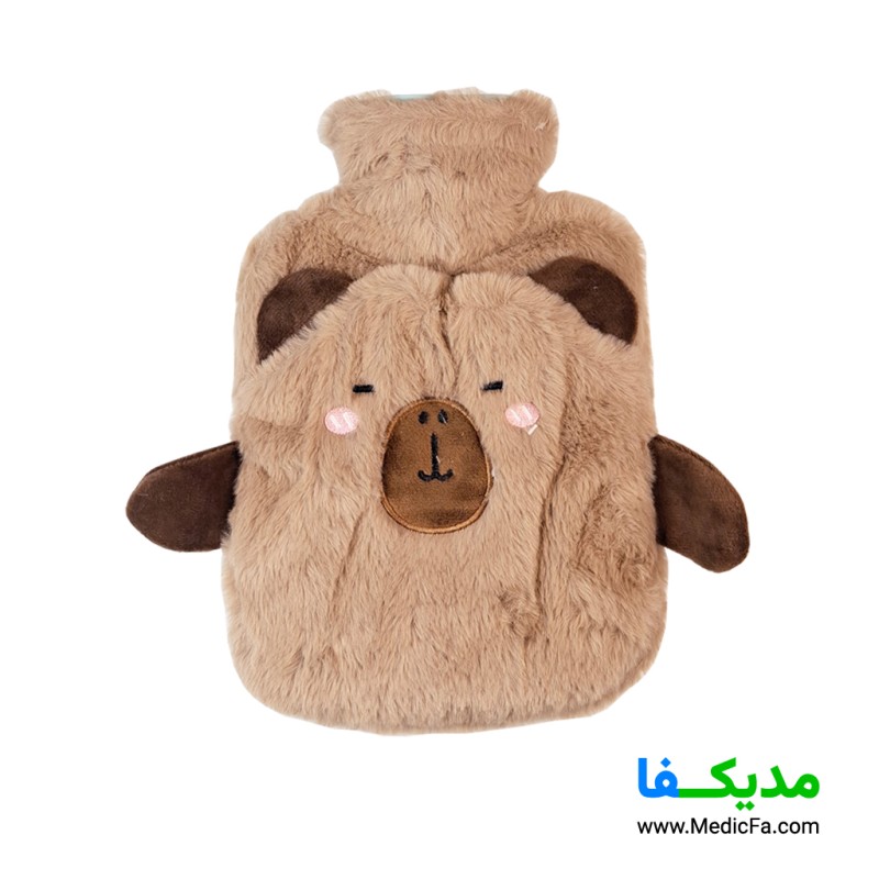 کیسه آب گرم مدل جیب دار پشمالو Bear-B