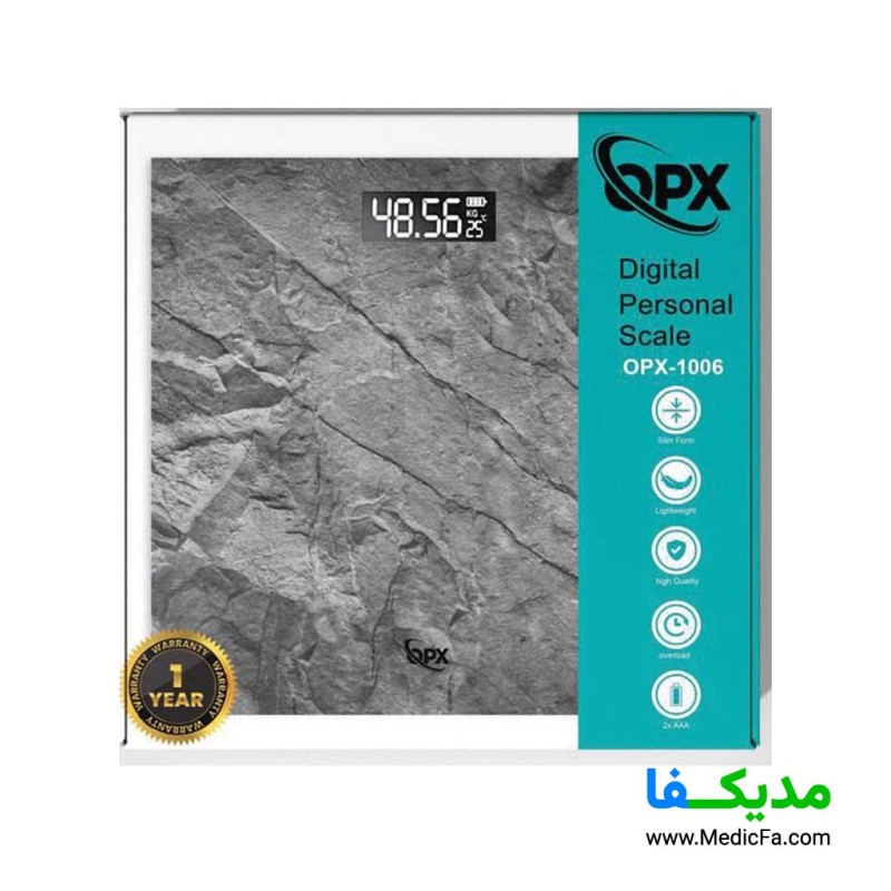 ترازو دیجیتال اوپکس 1006-OPX طرح صخره