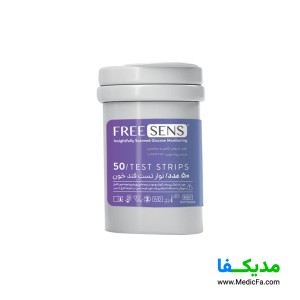 نوار تست قند خون فریسنس بسته 50 عددی