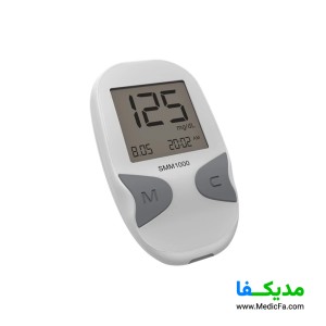 دستگاه تست قند خون دیابان مدل SMM 1000 به همراه نوار تست قند خون 25 عددی