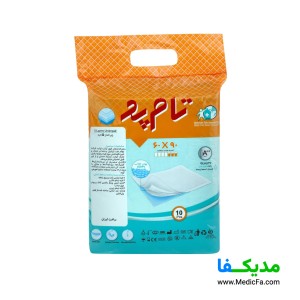 زیرانداز بهداشتی بیمار تام پد مدل 02 بسته 10 عددی