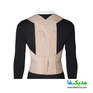 قوزبند با کش تنفسی (همراه با پد شانه ای) سما طب پاکان مدل 4035