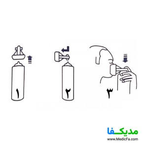 اسپری اکسیژن بهاران مدل O2+