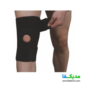 زانوبند قابل تنظیم نئوپرن سما طب پاکان مدل 5021