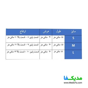 بالش طبی سما طب پاکان مدل 1017 مموری فوم