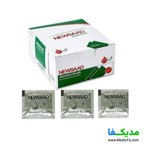 پد الکلی نیوساد کد 01 بسته 100 عددی
