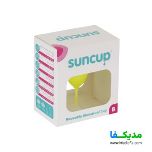 کاپ قاعدگی سان کاپ سایز B به همراه کیسه نگه دارنده