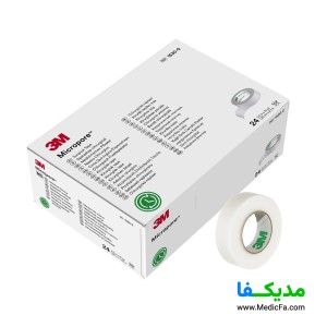 چسب تری ام مدل میکروپور  1.25  بسته 24 عددی