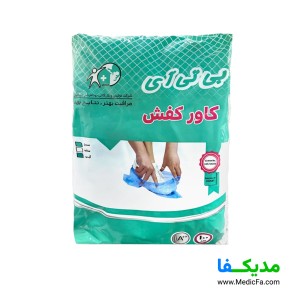 کاور کفش بی تی آی مدل نایلونی بسته 100 عددی