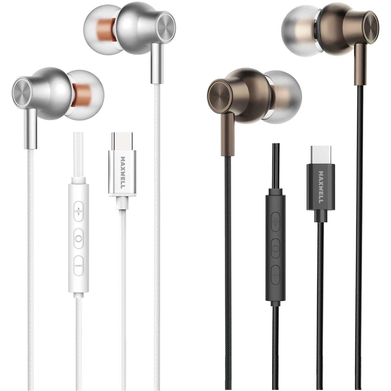 هندزفری با سیم تایپ سی مکسول