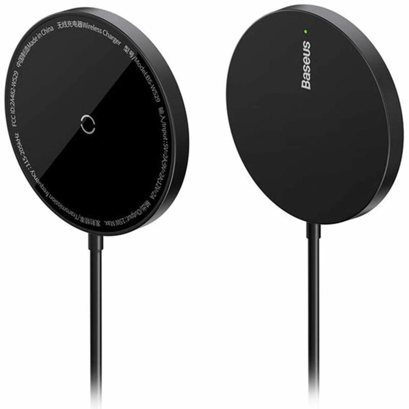 شارژر  بی‌سیم مغناطیسی 15 وات بیسوس