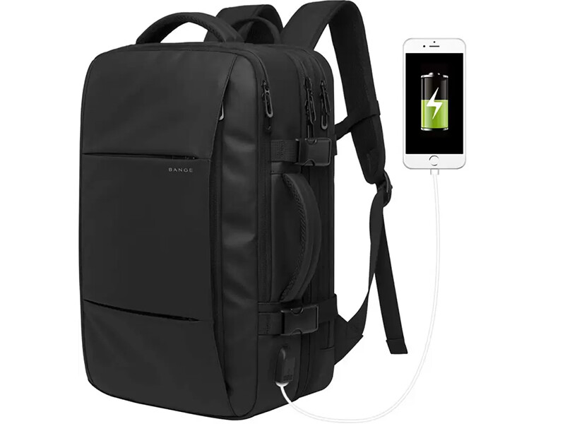 خرید کوله سفری  یو اس بی دار بنج 22 لیتر Laptop Backpack BANGE BG-1908 22L