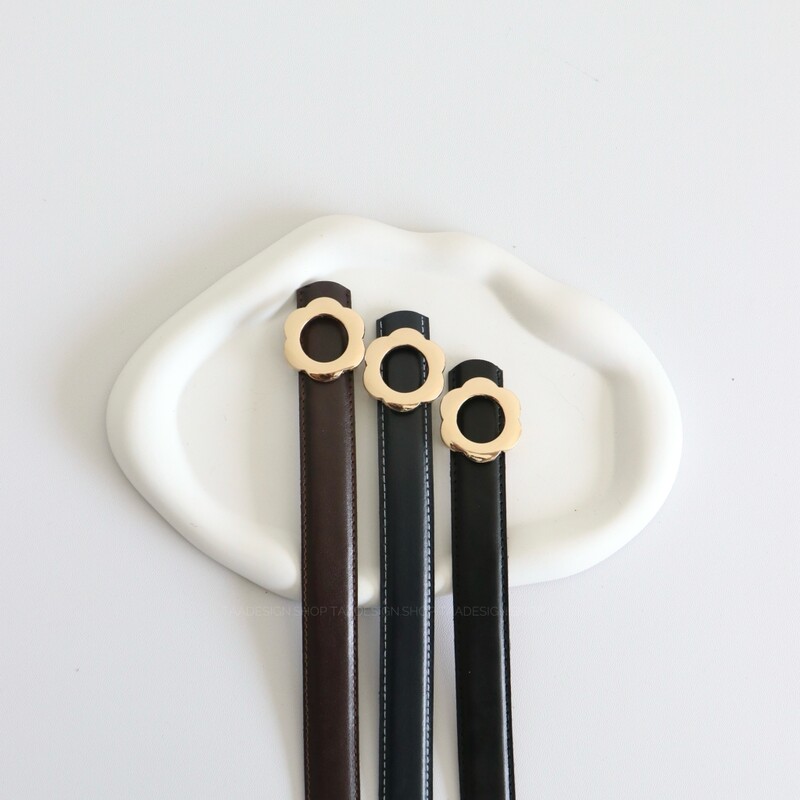 کمربند چرمی مات زنانه مدلbe7046