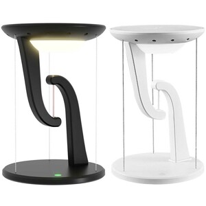 چراغ مطالعه LED رومیزی هوشمند و شارژر بی‌سیم