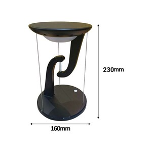 چراغ مطالعه LED رومیزی هوشمند و شارژر بی‌سیم