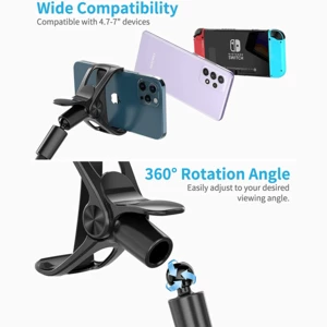 بهترین هولدر موبایل بازو بلند سایجی با قابلیت اتصال به لبه میز و تخت