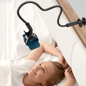 کیفیت هولدر موبایل بازو بلند سایجی با قابلیت اتصال به لبه میز و تخت