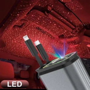 بهترین شارژر فندکی فست شارژ ماشین تایپسی و یواسبی 120 وات مکسول با کابل متصل تایپسی و لایتنینگ