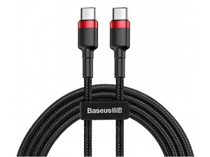 کابل شارژ سریع و انتقال داده تایپ سی بیسوس Baseus Cafule Type-C PD2.0 Cable 1m