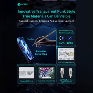بهترین قلم لمسی طرح شفاف کوتتسی